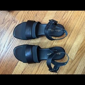 Black platform sandals, Robert Clergerie